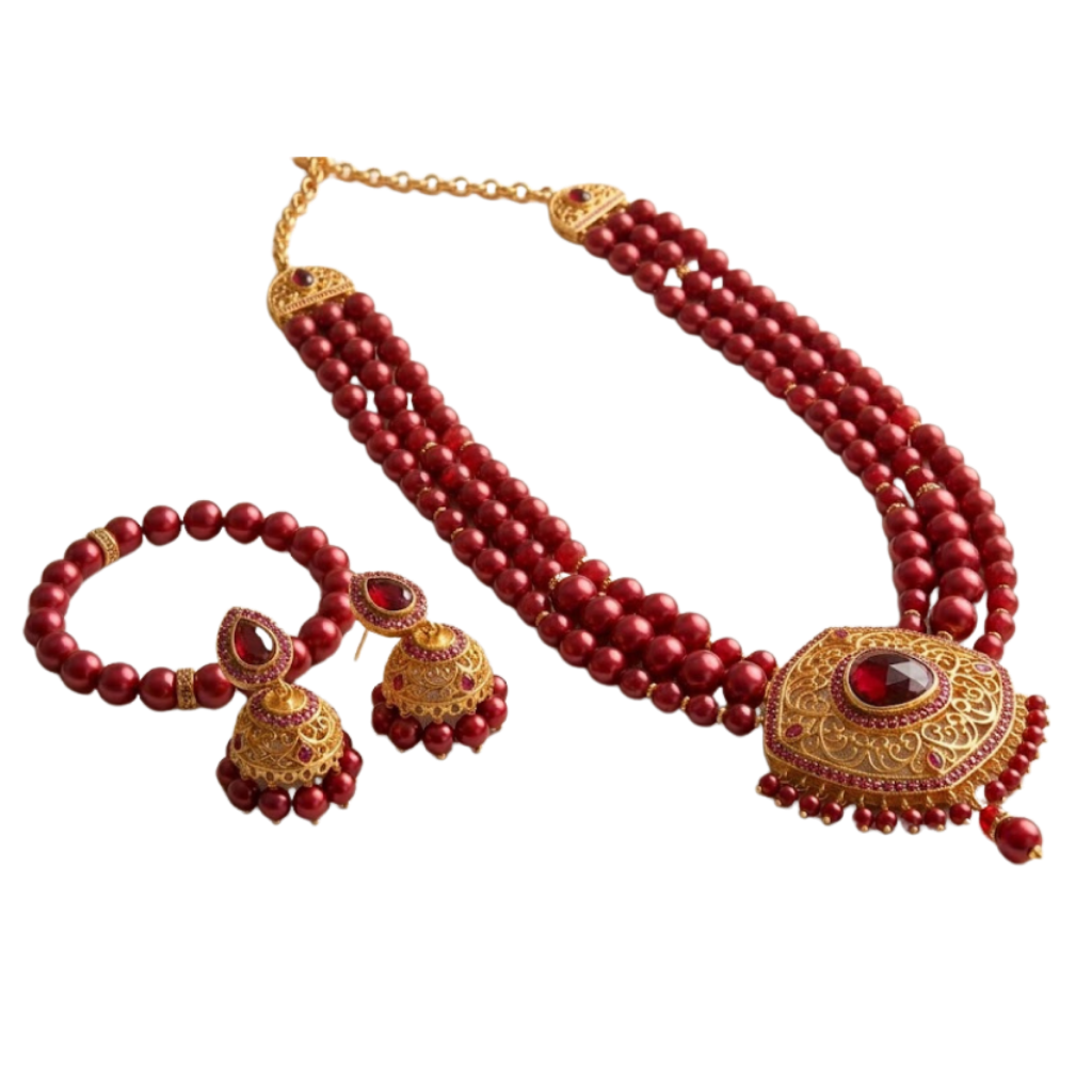 Red Pearl Set